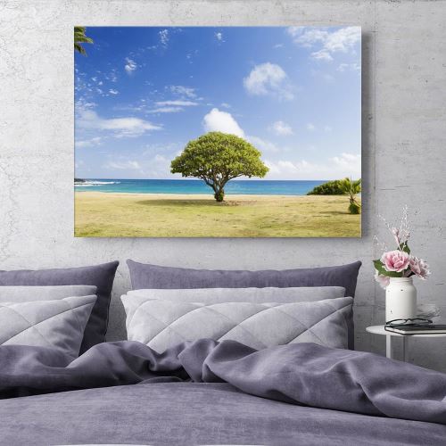Get Toile art mural de plage HD