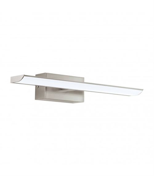Lampe led miroir tabiano l40,5 cm - nickel