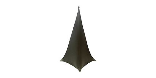 Ibiza LYCRA-STAND-1.2M-BK Tissu décoratif lycra extensible, 1,2 m