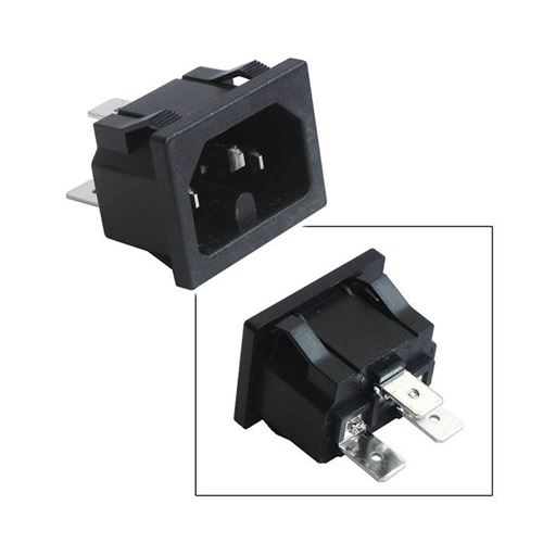 connecteur 3 cosses male sur chassis pour gaufrier lagrange