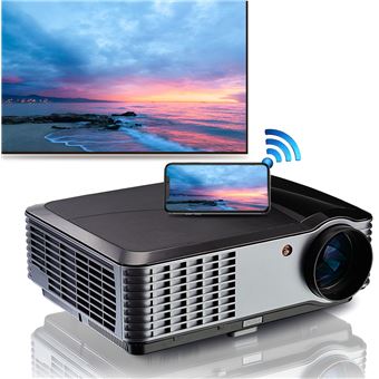 120€ sur Vidéoprojecteur 1080P FULL HD Android WIFI Bluetooth FLZEN 300 4K  Max pour Home cinéma Bureau Extérieur - Vidéoprojecteur - Achat & prix