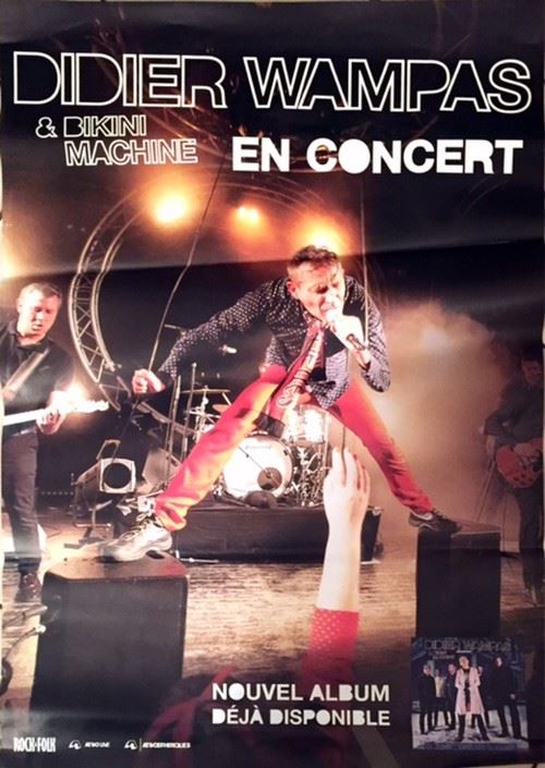 Didier WAMPAS - 70x100 cm - AFFICHE / POSTER