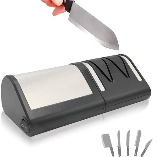 FISHTEC® Aiguiseur Electrique Couteaux Metal ou Céramique
