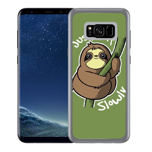 Coque pour Samsung Galaxy S8 just do it slowly