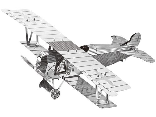Playtastic : Maquette 3D en métal : Avion - 17 pièces