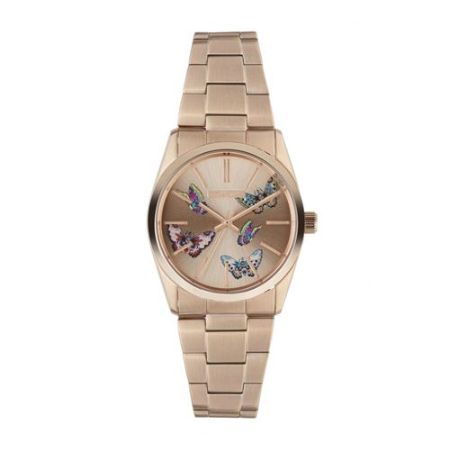 Montre Mixte Zadig & Voltaire à Quartz Cadran Rose Gold 36 mm Et Bracelet Rose Gold En Acier ZVT010