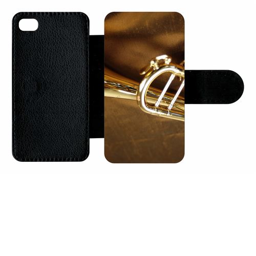 Etui À Rabat Apple Iphone 4 Et 4 S Trompette Musique