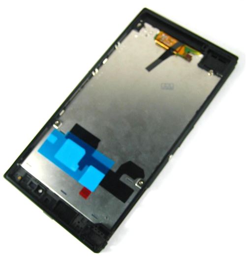 For Sony Xperia Z Ultra XL39H C6802 C6833 C6806 Touch VITRE TACTILE Screen Ecran + LCD + Frame~Black Noir