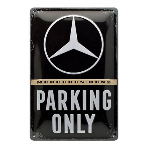 Mercedes Benz - Parking Only Logo