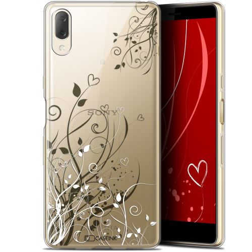 Coque Pour Sony Xperia L3 (5.7 ) Extra Fine Love Hearts Flowers