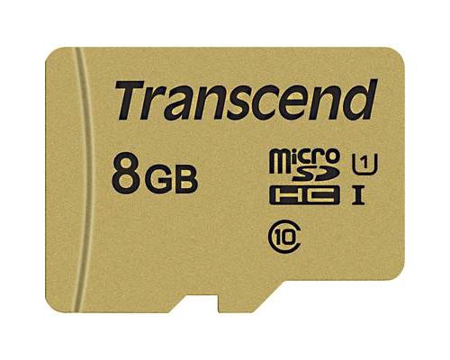 Transcend 8GB UHS-I U3 8 Go MicroSDHC Classe 10 - Neuf