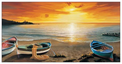 GALASSO - Al calar del sole (Panneaux MDF 100x50 cm)
