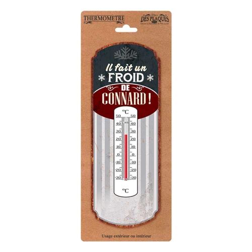 Thermomètre - Il fait un froid de connard !