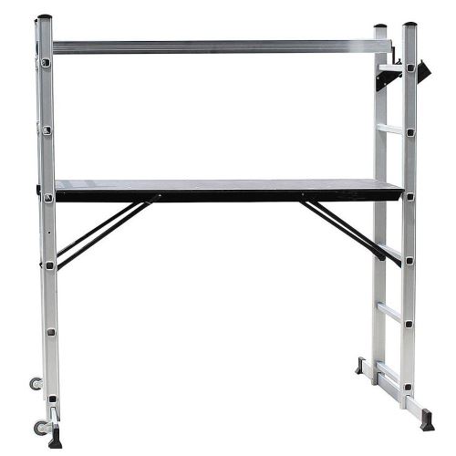 Leogreen - Echafaudage, Échelle Multi-Usage, 168 x 160 x 45 cm, EN 131, Charge maximale: 150 kg