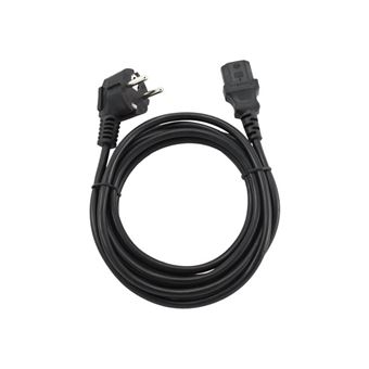 Startech.com Câble d'alimentation tripolaire noir - 1 mètre