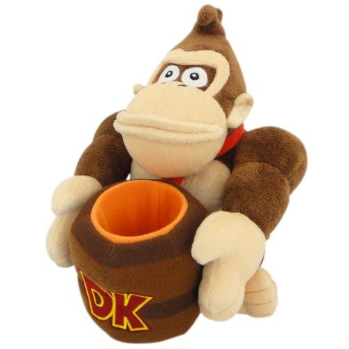 Étui pour accessoire de jouet rembourré (Donkey Kong) (importation du Japon)