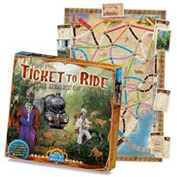 Jeu de stratégie Les Aventuriers du Rail Au cœur de l'Afrique Map Collection 3
