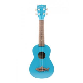 Kala Makala Shark bleu MK-SS-BLU (+ housse) - Ukulele Soprano - 1