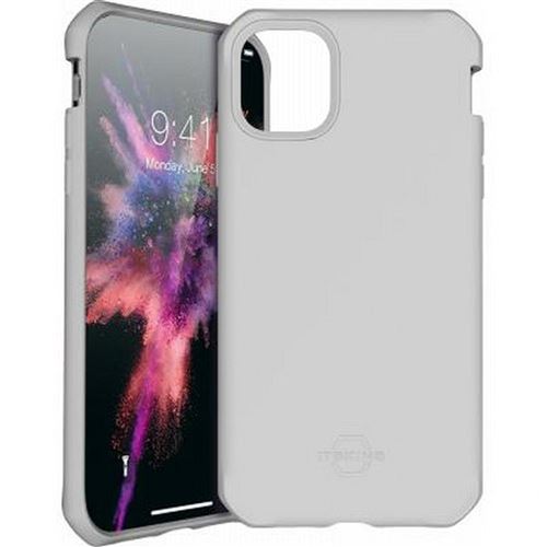 Coque rigide Spectrum Solid Itskins gris pour iPhone 11 Pro Max