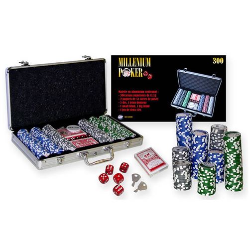 Malette 300 jetons poker