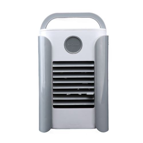 Ventilateur soutien FM BT SUB Haut-parleur Bluetooth portable Refroidisseur D'air gris