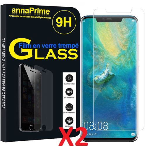 X2 Verre trempé huawei Mate 20 Lite Couverture Complète Protection Ecran Protecteur d'écran Ultra Résistant X2 Little Boutik®