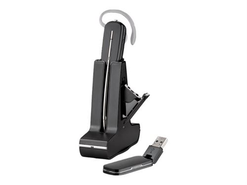 Plantronics Poly Savi W445-M - 400 Series - Micro-Casque - Convertible - Dect 6.0 - Sans Fil