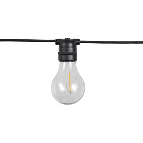Newgarden - Guirlande lumineuse led 10 ampoules Allegra noir