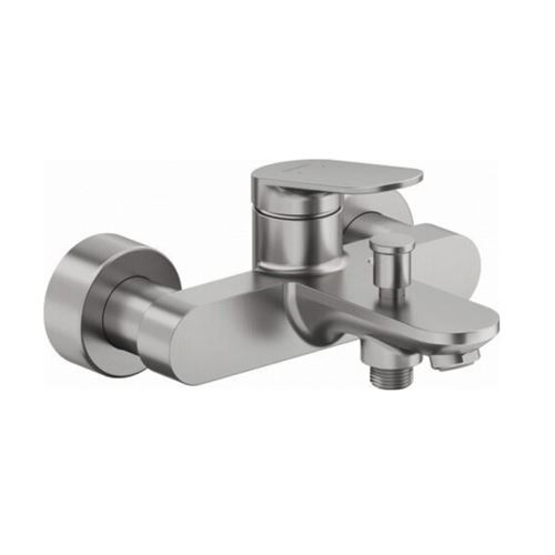 Duravit Mitigeur Bain Douche Mécanique Wave Inox Brossé - Image 2