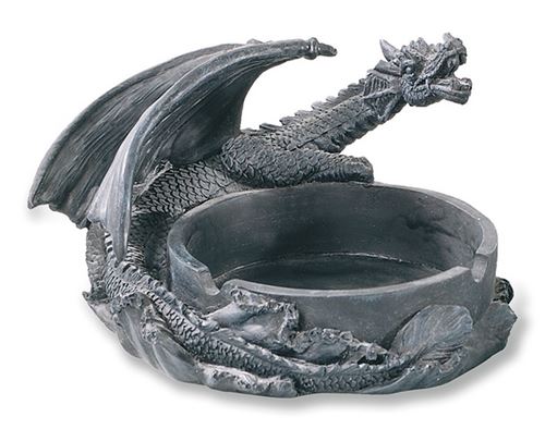 IMPEXIT - cendrier dragon 15/11/7,5 cm