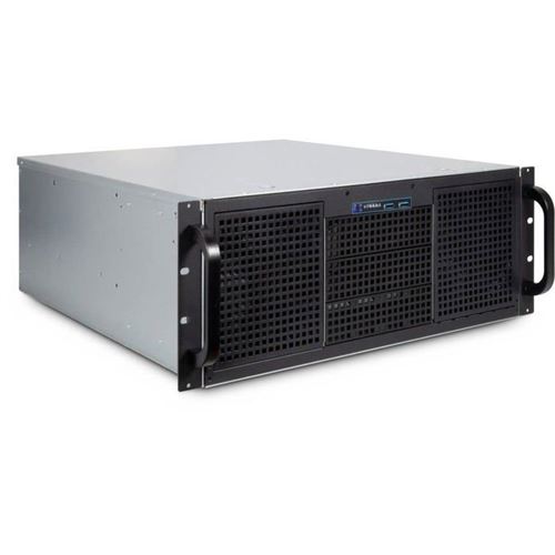 Inter-Tech 4U 40248 Rack Noir, Gris - Neuf