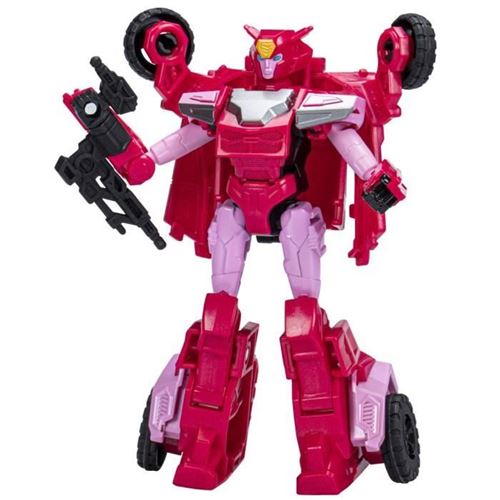 Transformers EarthSpark, figurine Elita-1 classe Guerrier de 12,5 cm, jouet robot pour enfants, à partir de 6 ans