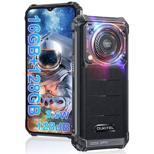 4G SmartPhone OUKITEL WP36 6.52” 128Go Dual SIM-NOIR