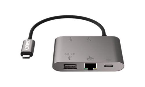 Kanex USB-C to Gigabit Ethernet Hub with Power Delivery - Station d'accueil - USB-C - GigE