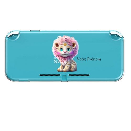 Coque Taperso pour Nintendo Switch Lite avec motif lion style astral personnalisable