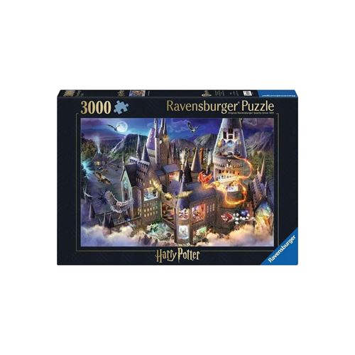 Puzzle 3000 pièces Ravensburger Harry potter Vue sur le château de Poudlard