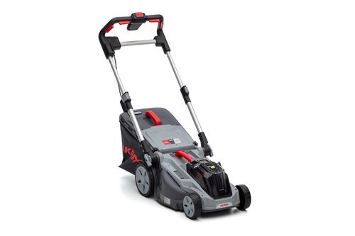 Tondeuse &Agrave; Gazon Sans Fil Pouss&eacute;e 36v Mulching Avec Bac Souple 42l Largeur 38cm Ib-lm 38