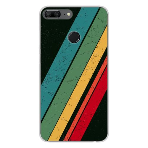 Coque en silicone imprimée compatible Huawei Honor 9 Lite Grunge
