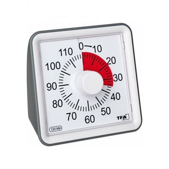 Minuteur électronique Double Avec Aimant - 2 Compteurs Indépendants - Affichage Grand Format 18mm - Pour Cuisine
