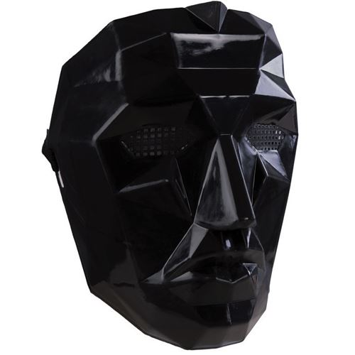Masque visage Origami Noir adulte (x1) REF/21203 ptit clown