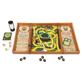 Jeu d’ambiance Games Jumanji Plateau de jeu en bois Nouvelle Edition