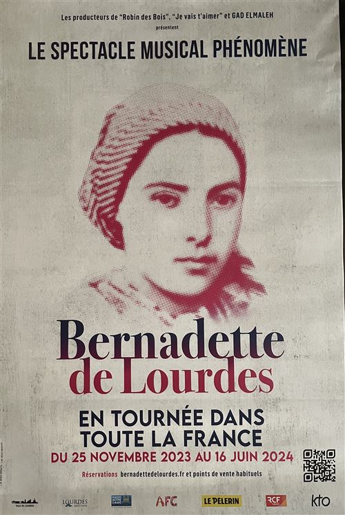 Acheter Affiche - Bernadette de Lourdes - Spectacle Musical - 80x120cm État correct - 17,99 € Affiche - Bernadette de Lourdes - Spectacle Musical - 80x120cm État correct - N/A reconditionné disponible sur Fnac