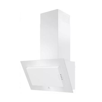 Hotte décorative 60cm 49db 600m3/h blanc Electrolux LFV326W - 1