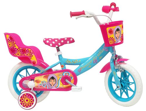 V&eacute;lo Enfant Fille 12 PRINCESSE DES SABLES - &eacute;quip&eacute; de 1 Frein - Pour enfant &le; 90 cm 