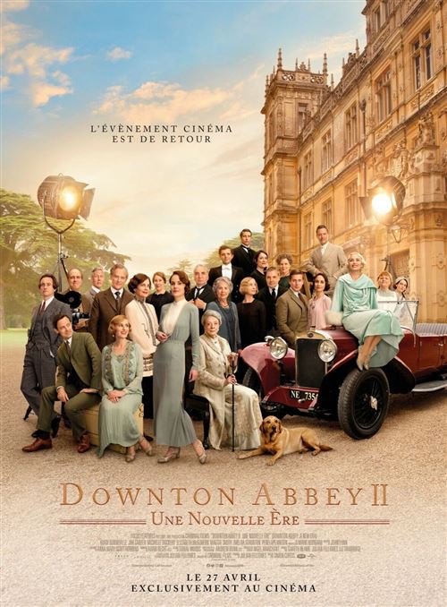 Affiche de Cinéma Originale - Downton Abbey II - 2022 - une nouvelle ère - 120x160cm
