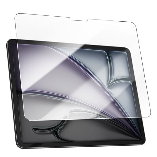 Protection Écran pour iPad Pro 11 2024 Verre Trempé Dureté 9H Antichoc Akashi Transparent