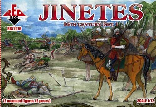 Jinetes, 16th Century. Set 1 - 1:72e - Red Box
