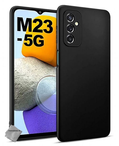 Coque Young & Ming Samsung Galaxy M23 5G+Verre trempé en de Protection en  TPU Résistant et Souple Anti Rayures Noir T - Cdiscount Téléphonie