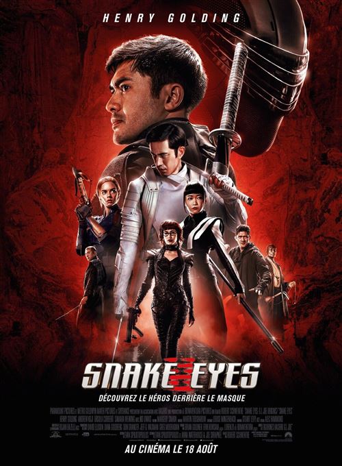 Affiche de Cinéma Originale - Snake Eyes - 2021 - Henry Golding - 116x158cm