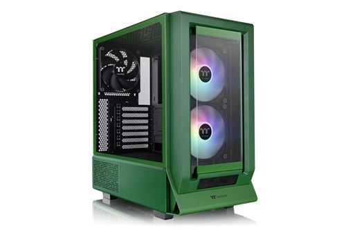Thermaltake - Boîtier Moyen Tour E-ATX - Ceres 350 MX RGB - Vert - Image 3